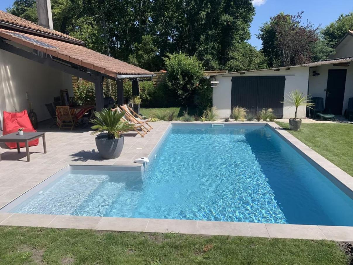 הוילה אנדרנוס-לה-באינס Fantastic House With Pool מראה חיצוני תמונה